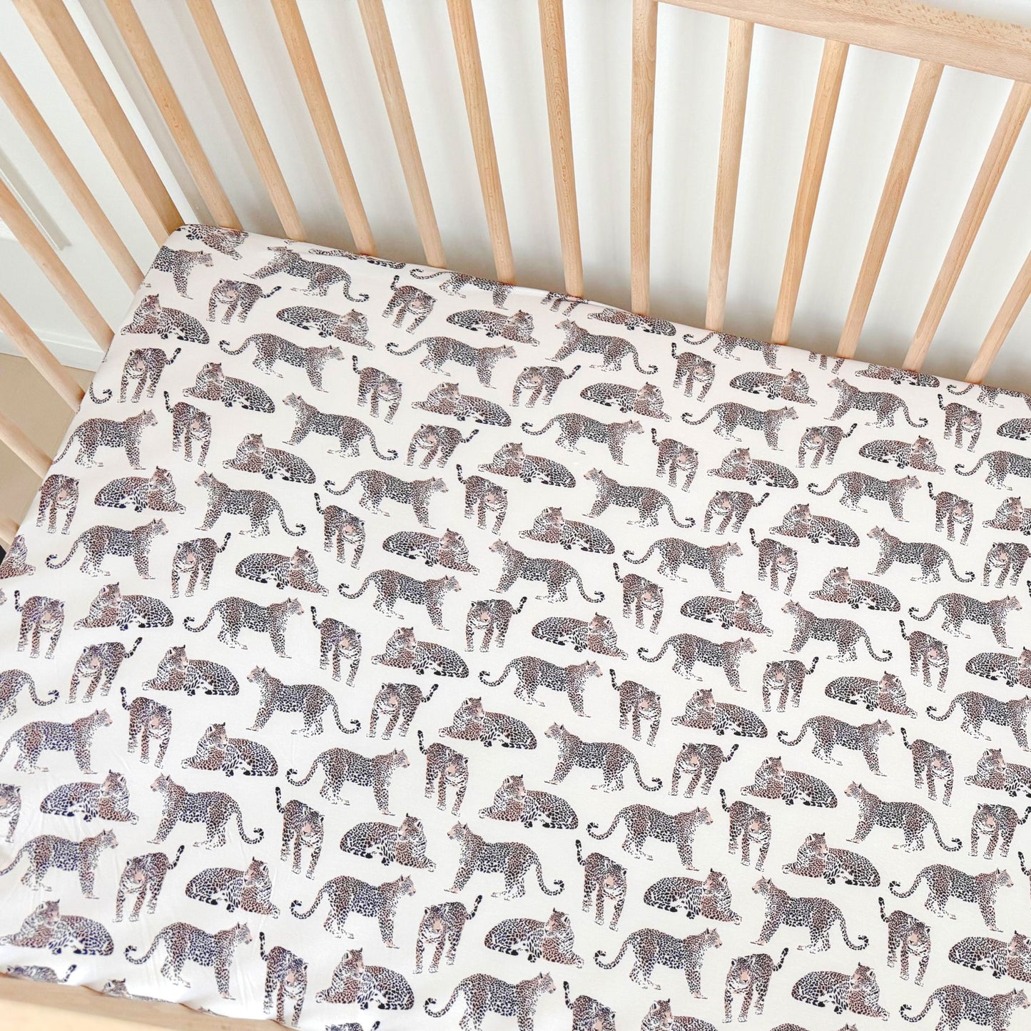 Jungle Jaguar Crib Sheet