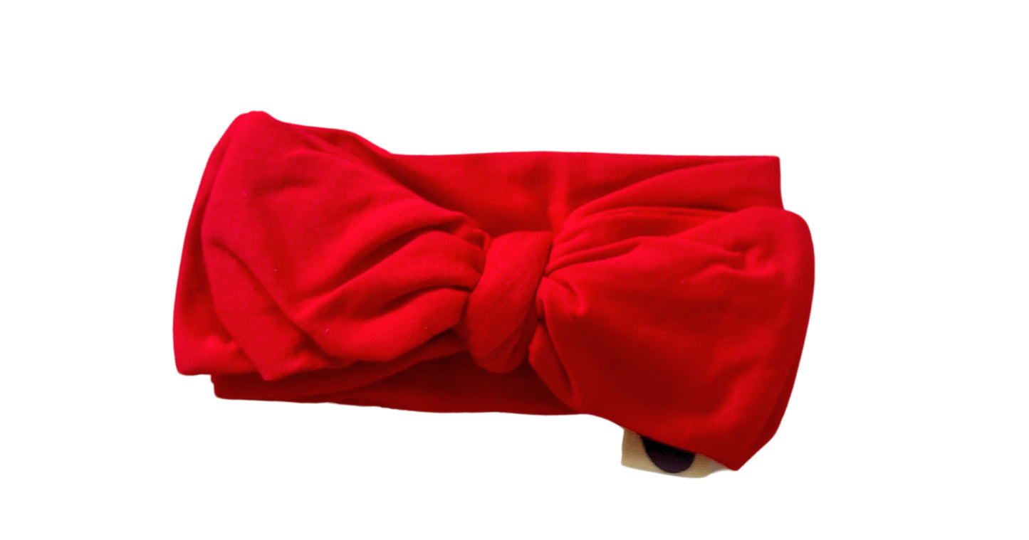 Red Bamboo Headband