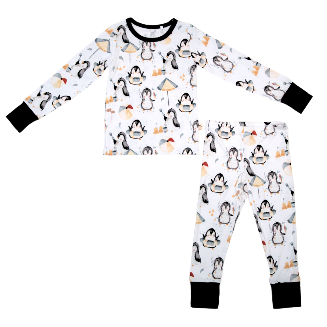 Penguin Picnic Bamboo PJ set
