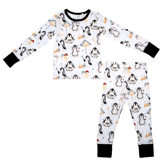 Penguin Picnic Bamboo PJ set