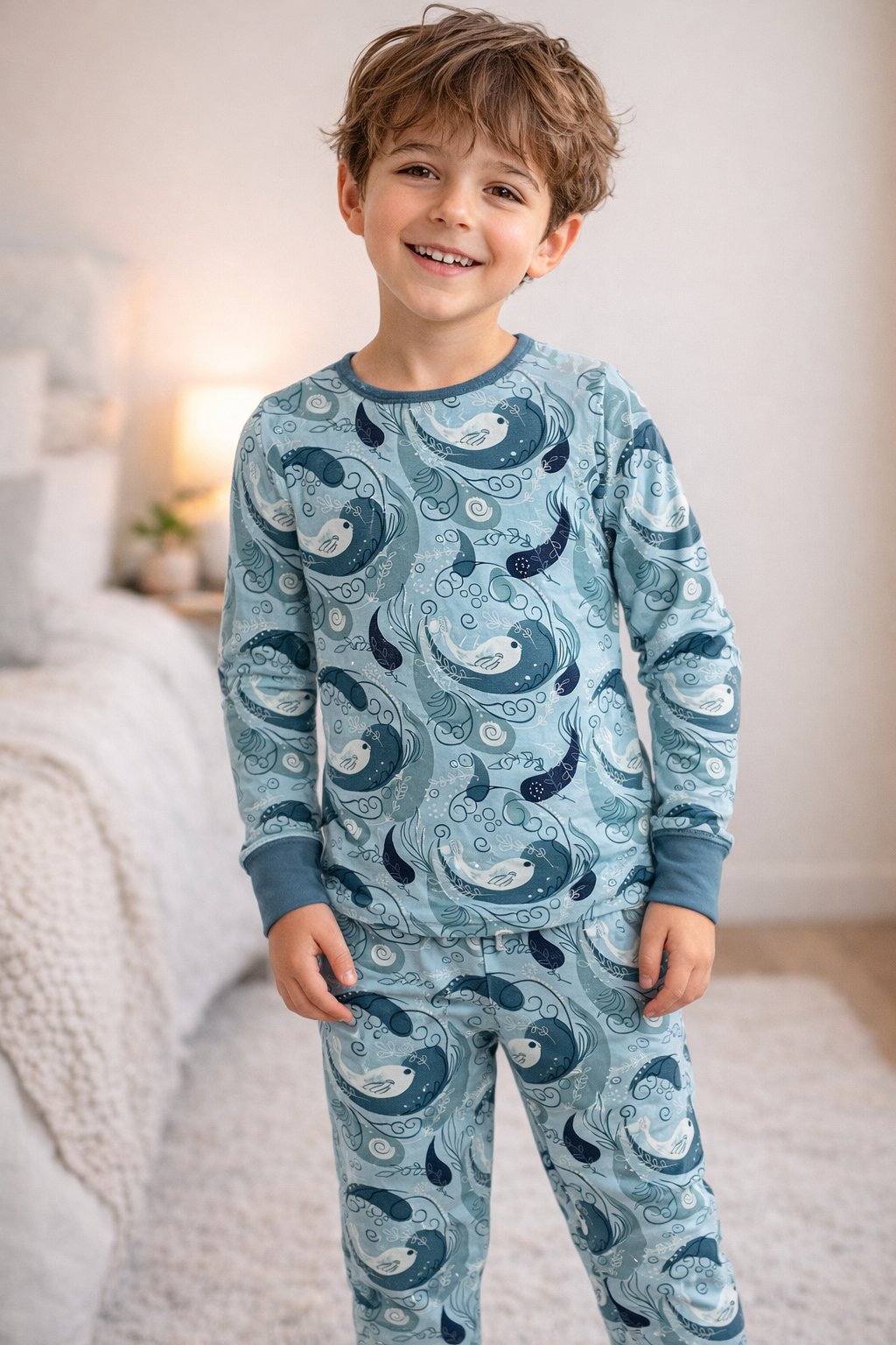 Snuggly Figs™ X Song Of The Sea™ - Seal's Dance - Bamboo Pajama Set