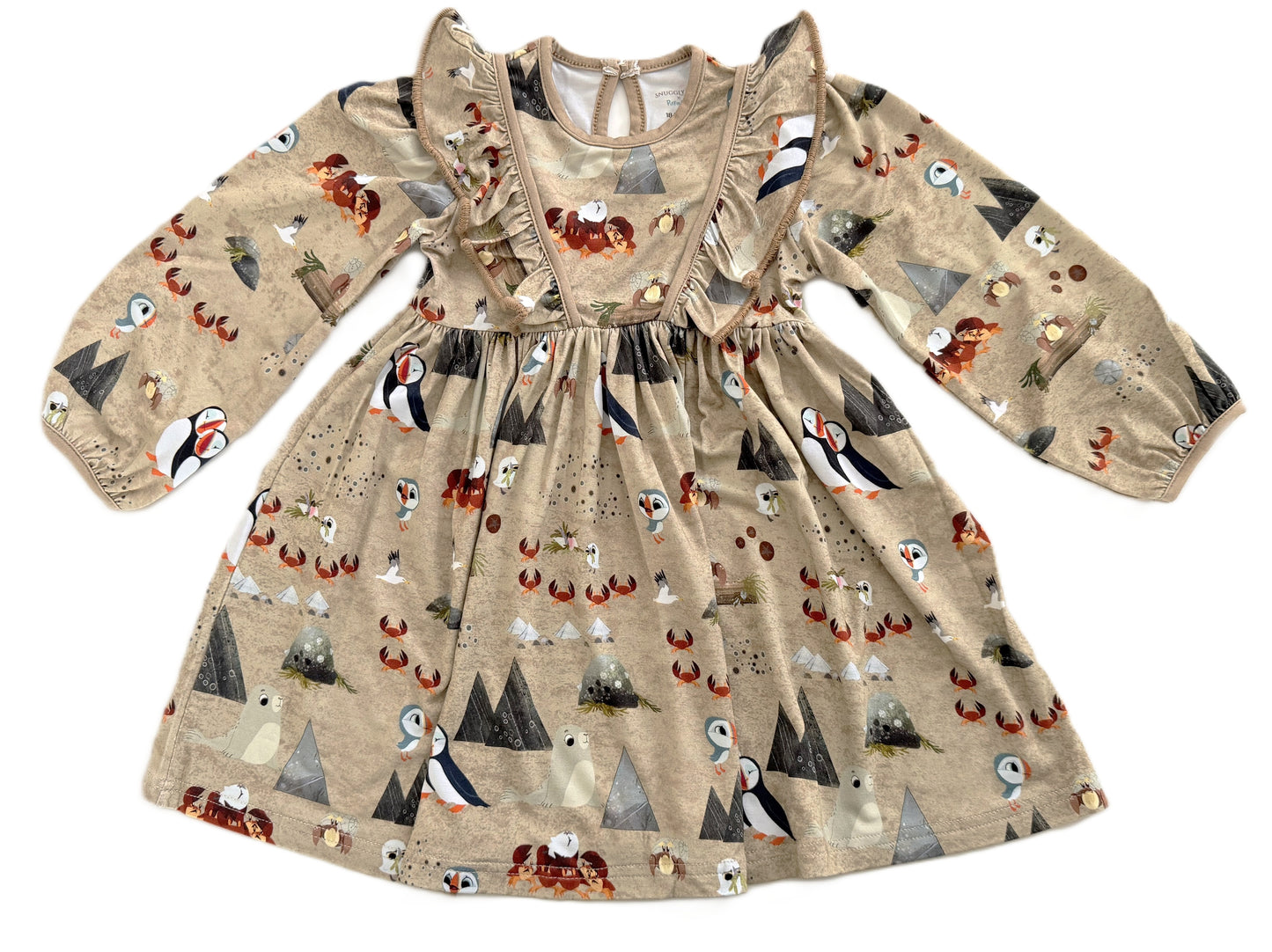 Snuggly Figs™ X Puffin Rock™ - Finding Bearnie - Bamboo Dress