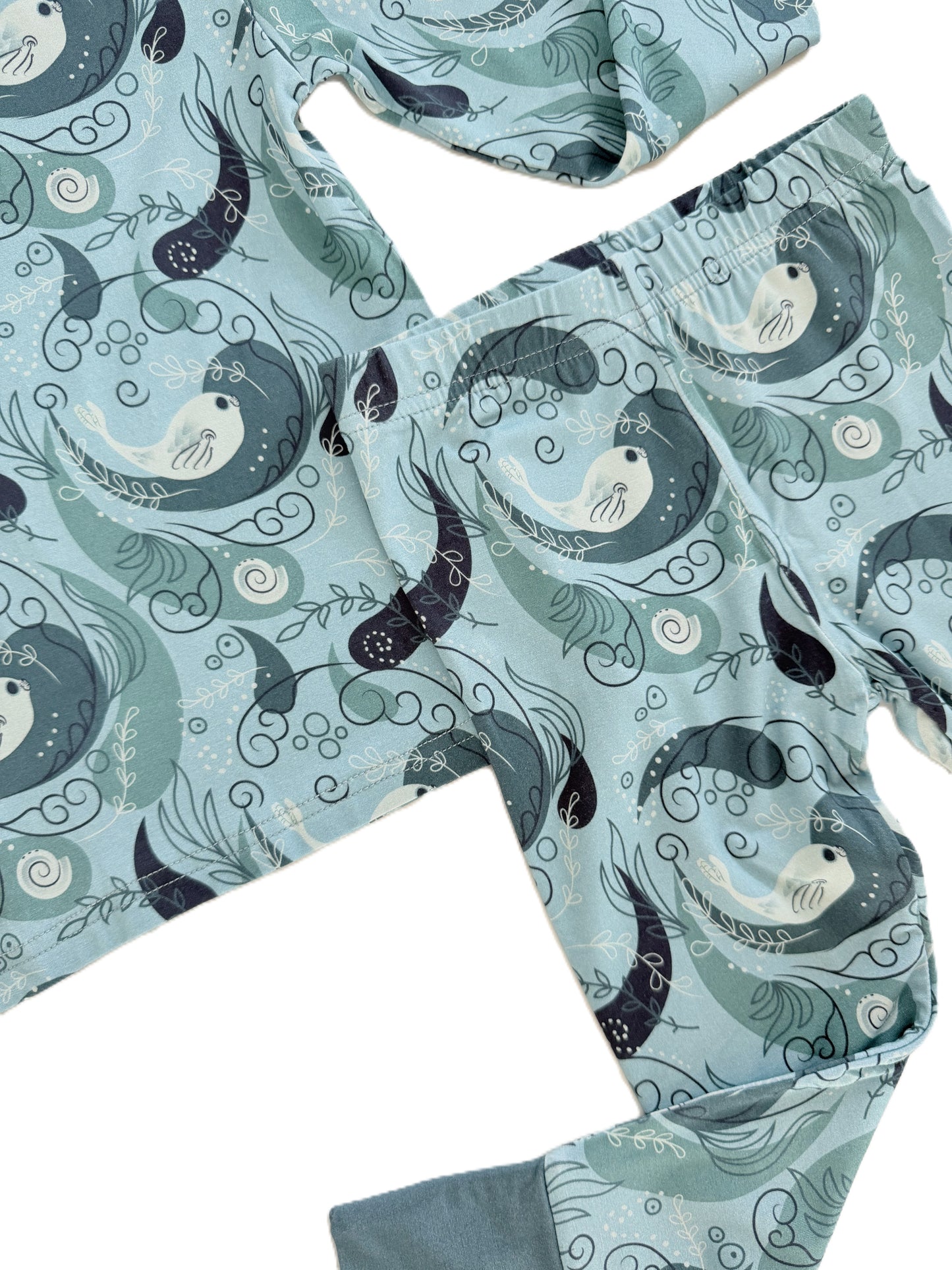 Snuggly Figs™ X Song Of The Sea™ - Seal's Dance - Bamboo Pajama Set