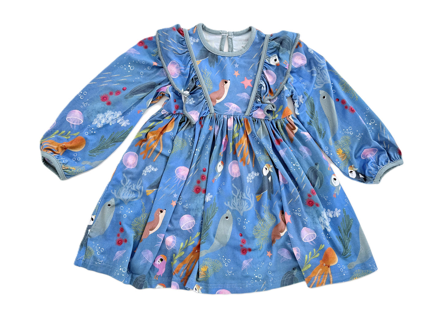 Snuggly Figs™ X Puffin Rock™ - Ocean Wonders - Bamboo Dress