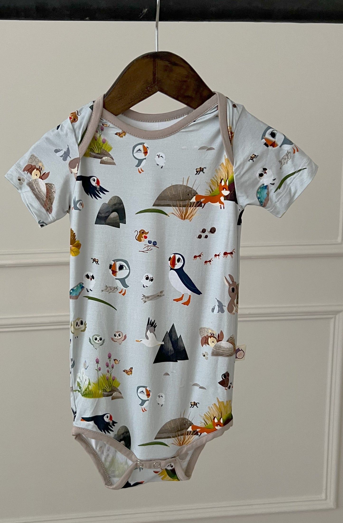 Snuggly Figs™ X Puffin Rock™ - Meadow Friends - Bamboo Body Suit