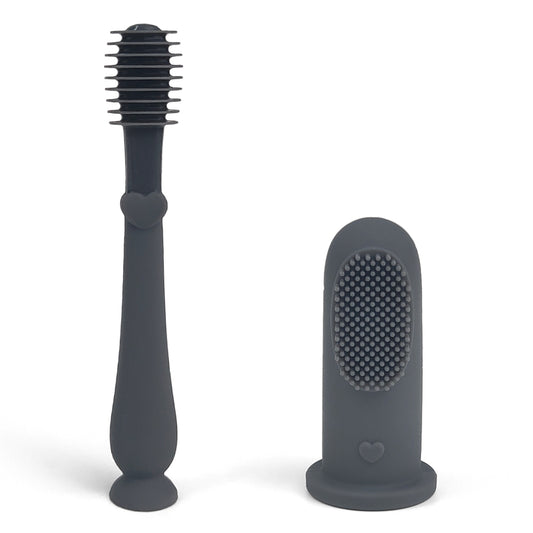 Dark Grey Oral Care Set