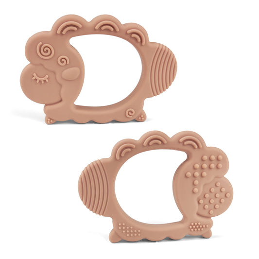 Muted Silicone Sheep Teether