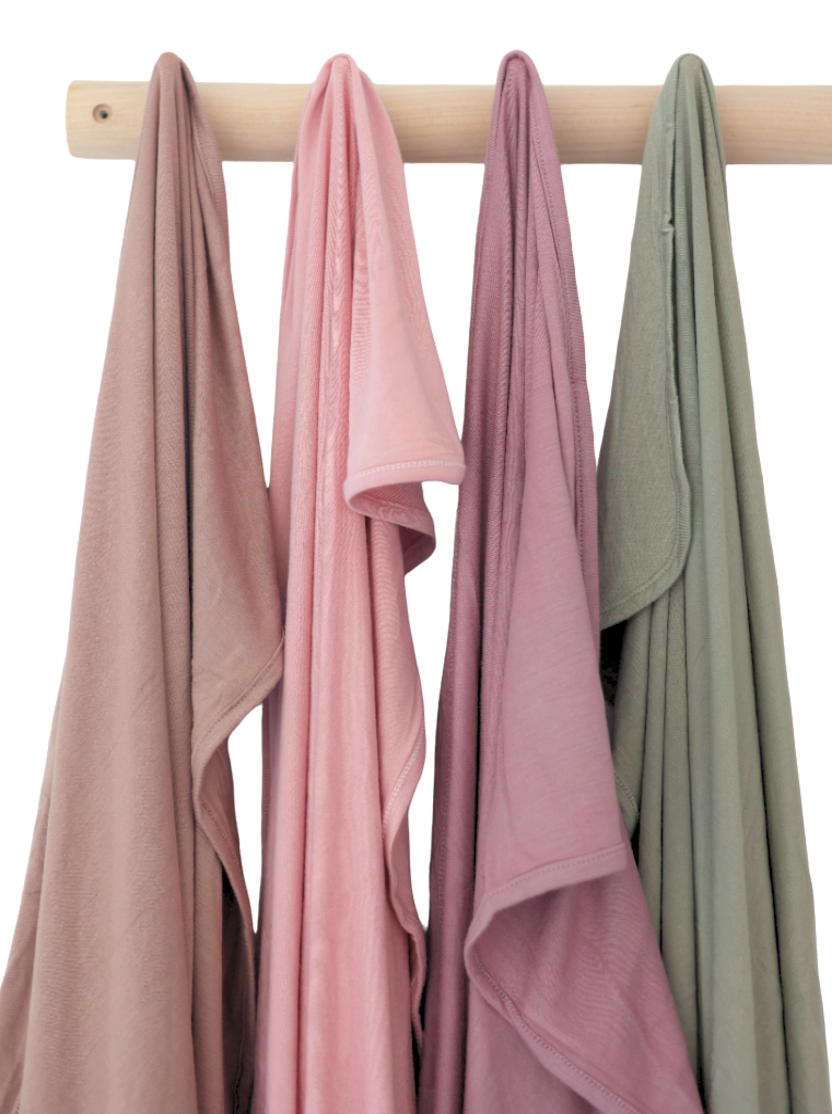 Bamboo Swaddle Blanket in Muave