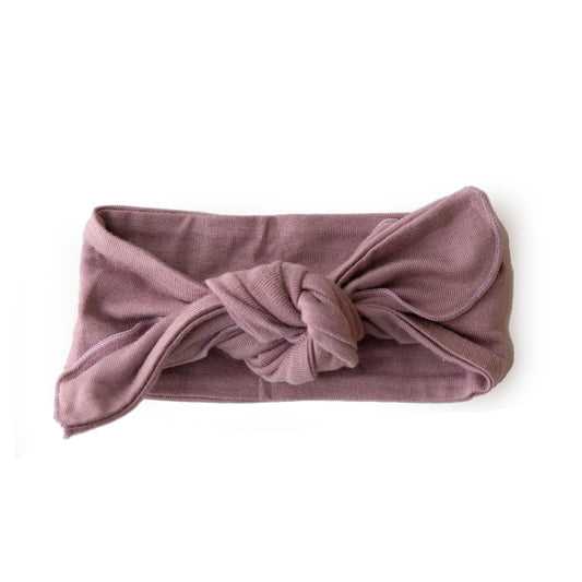 Bamboo Headband in Mauve