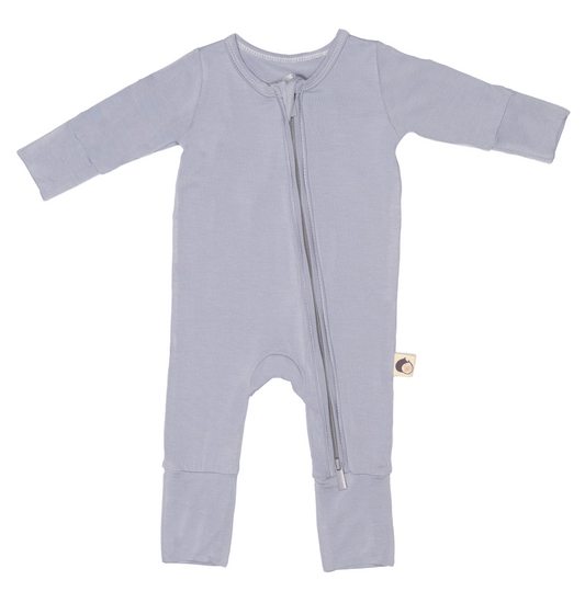 Lilac Grey Romper