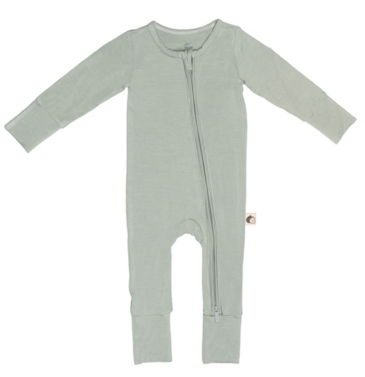 Aqua Grey Romper